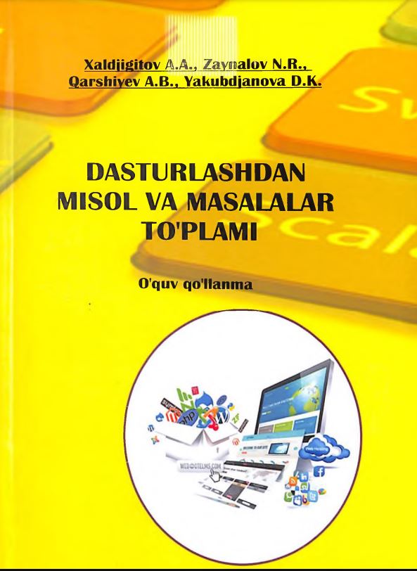 Dasturlashdan misol va masalalar to'plami