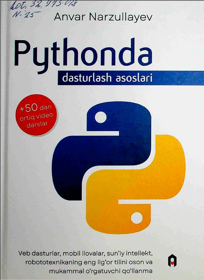 Pythonda dasturlash asoslari. 3-nashr