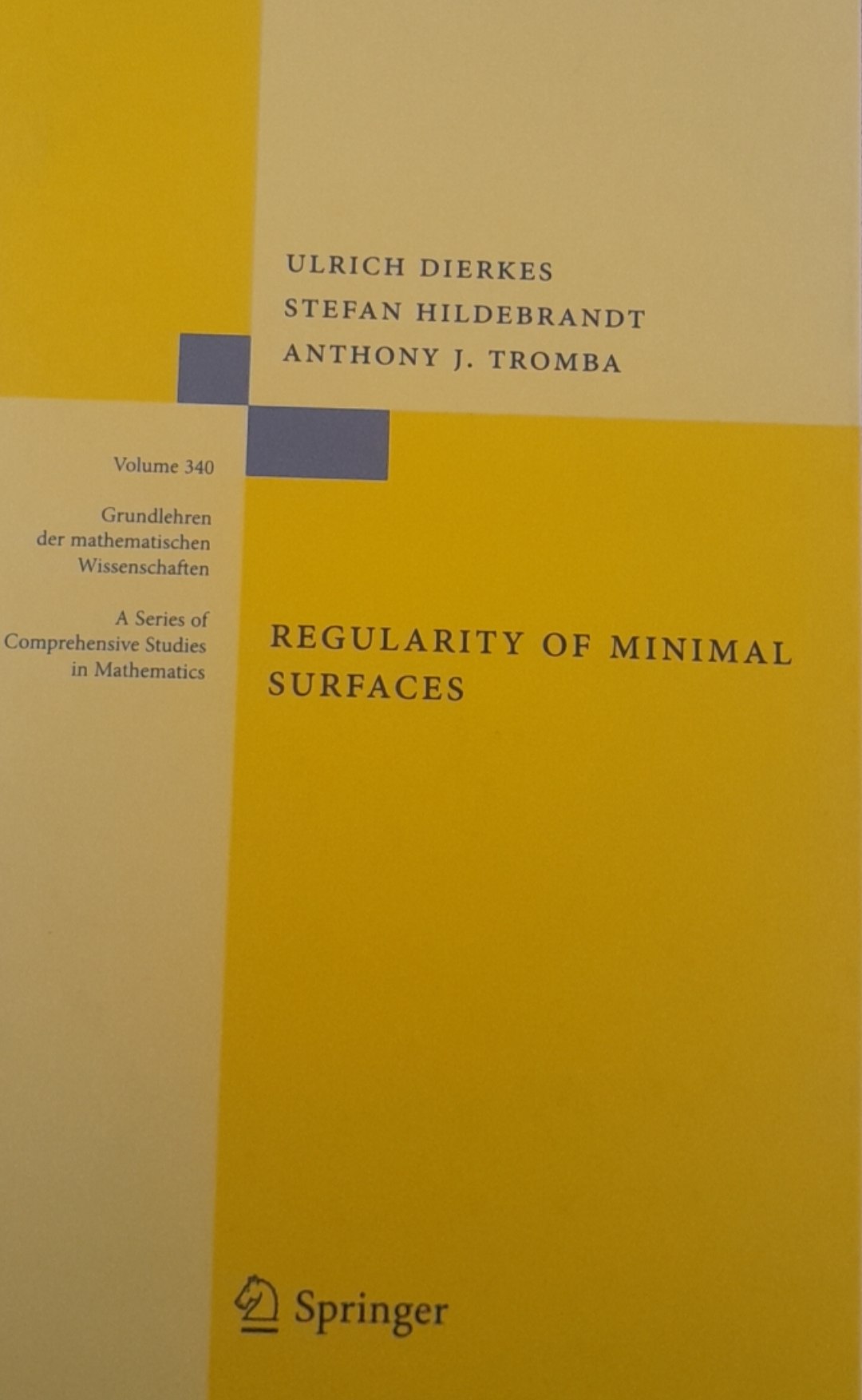 Regularity of minimal surfaces