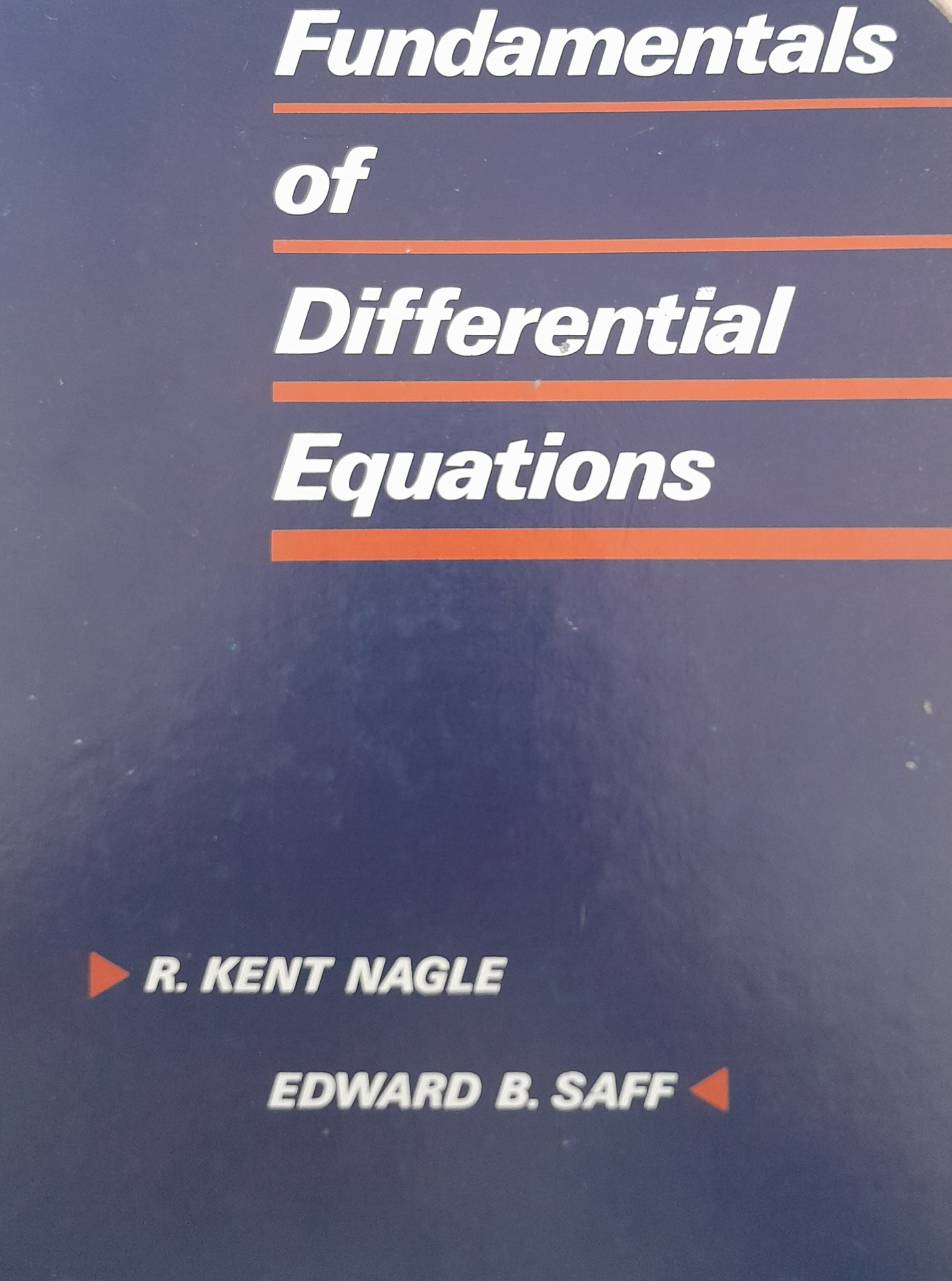 Fundamentals of Differential Equations
