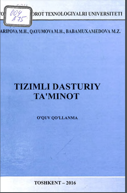 Tizimli dasturiy ta'minot