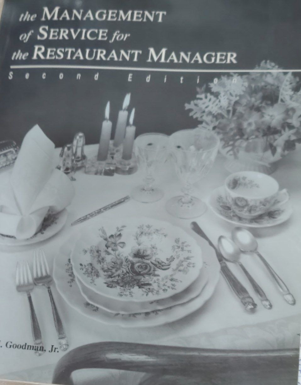 The management of service for the Restaurant Manager