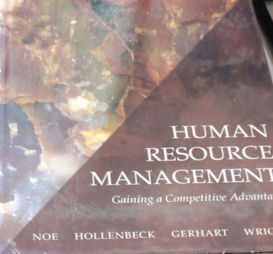 Human Resource management: gaining a competitive advantage