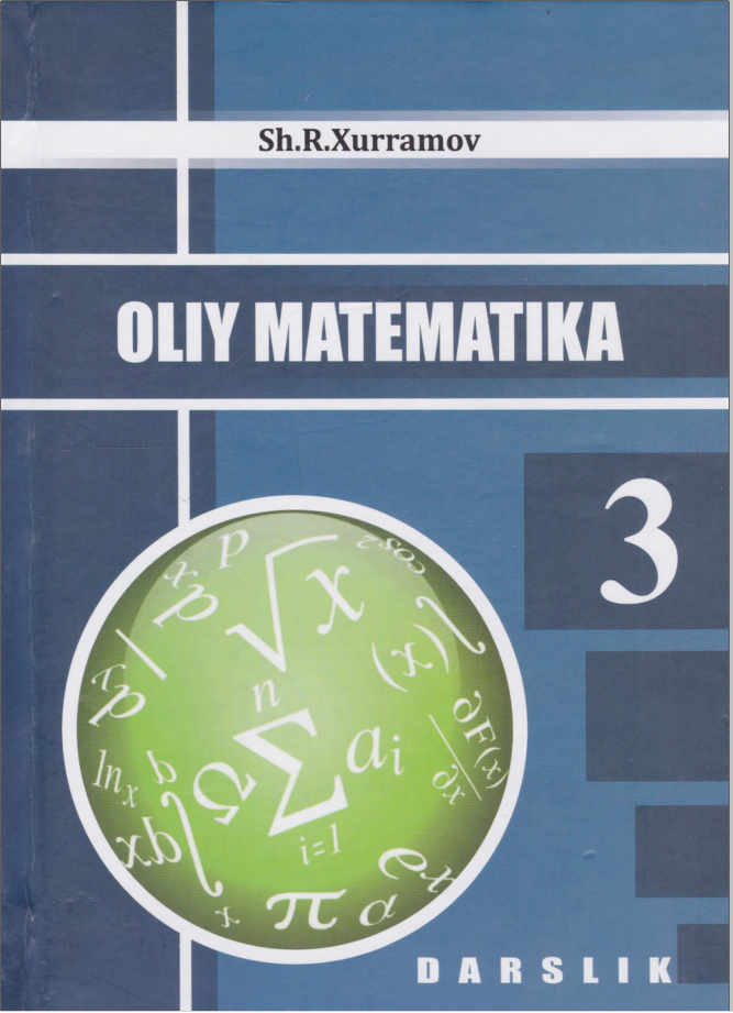Oliy matematika (3-qism)