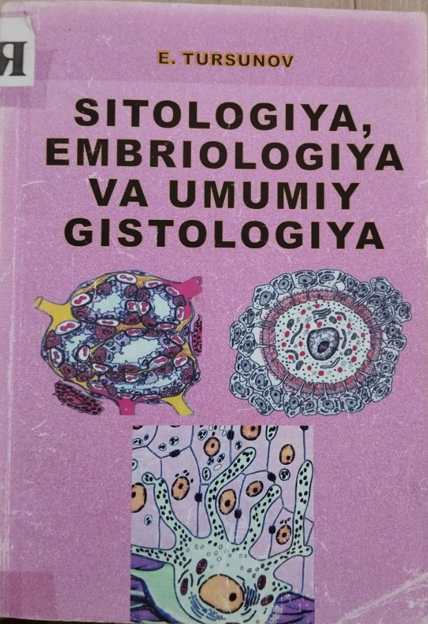 Sitologiya, embriologiya, va umumiy gistologiya