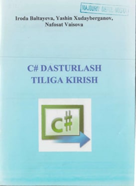 C#Dasturlash tiliga kirish