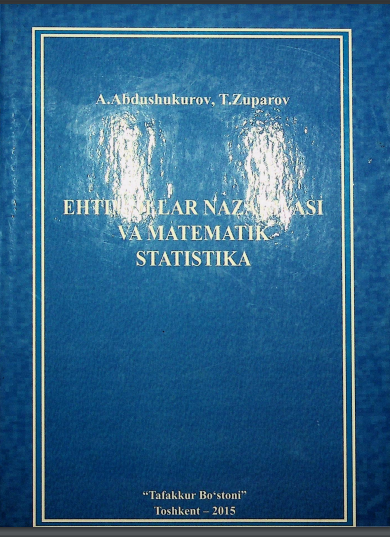 Ehtimollar nazariyasi va matematik statistika