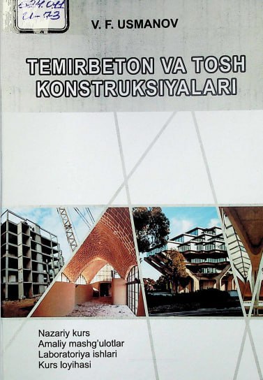 Temirbeton va tosh konstruksiyalari