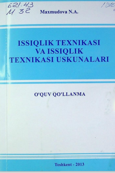 Issiqlik texnikasi va issiqlik texnikasi uskunalari