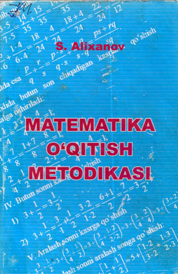Matematika o‘qitish metodikasi