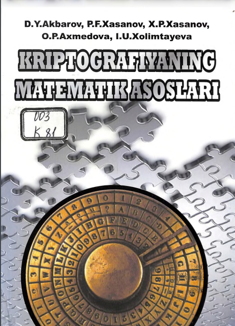 Kriptografiyaning matematik asoslar