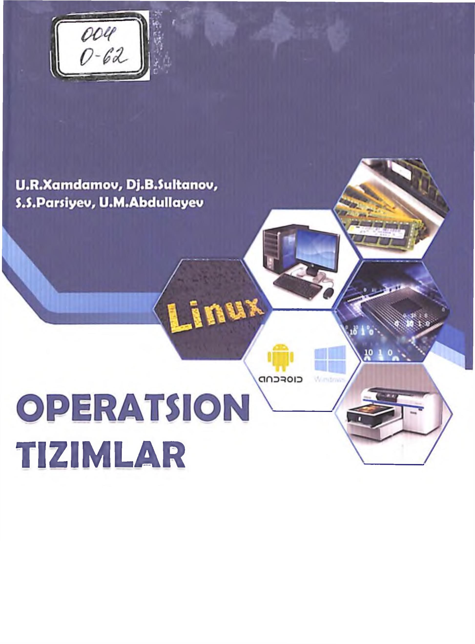 Operatsion tizimlar.