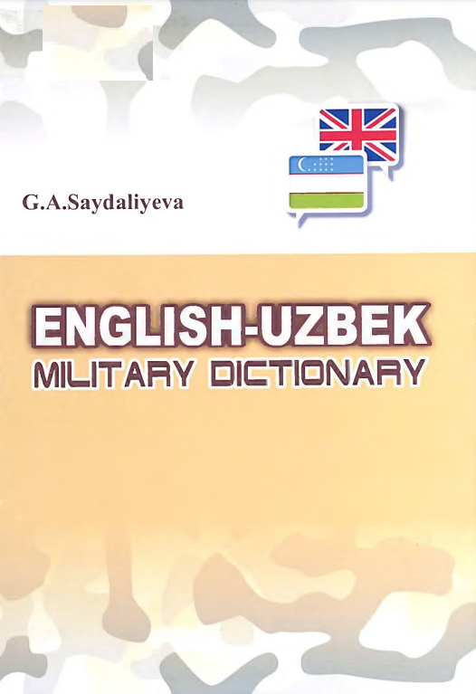 English-uzbek military dictionary
