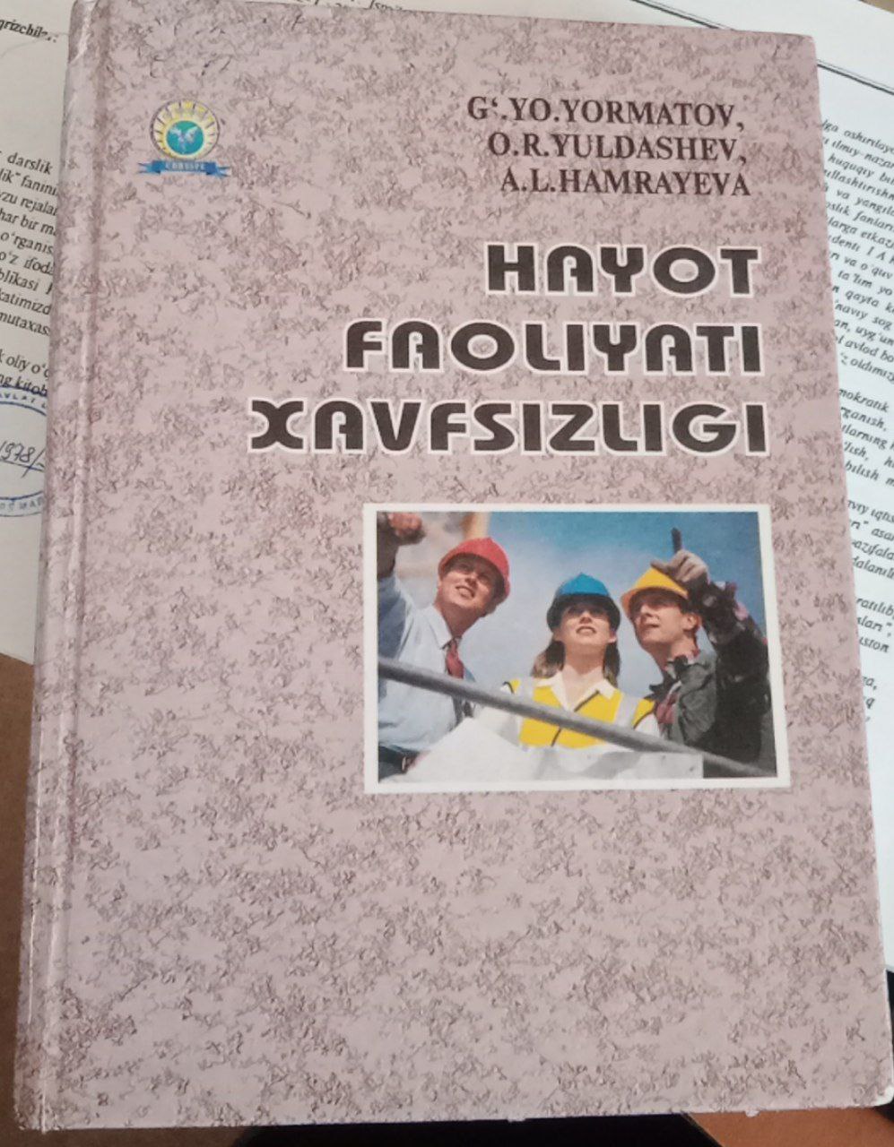hayot faoliyati havfsizligi