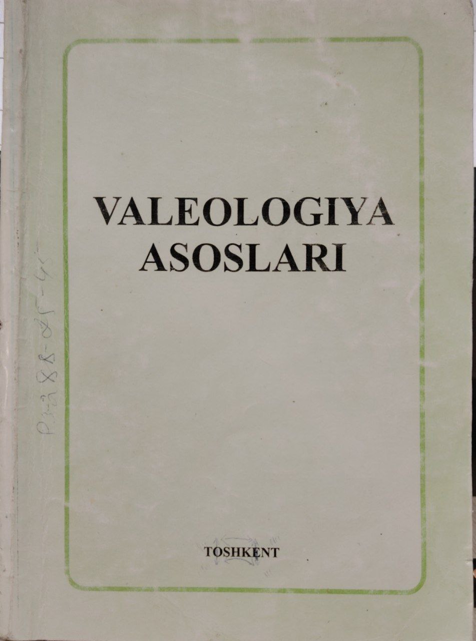 Valeologiya asoslari