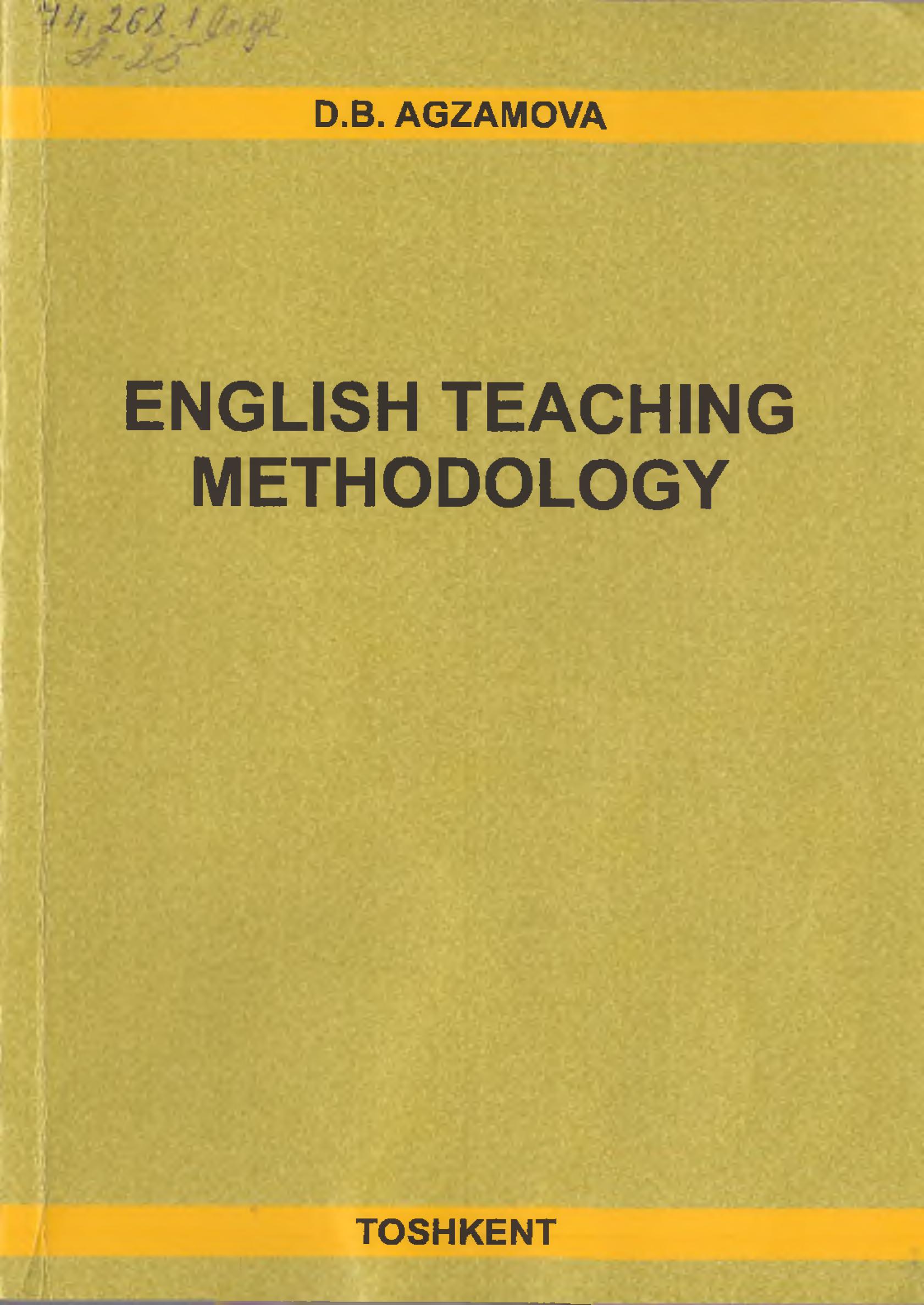 English teaching methodology