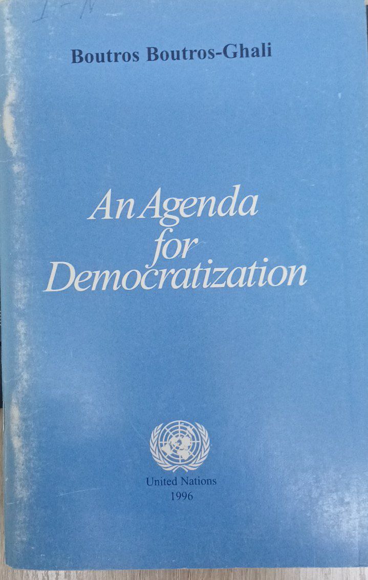 An agenda for democratization