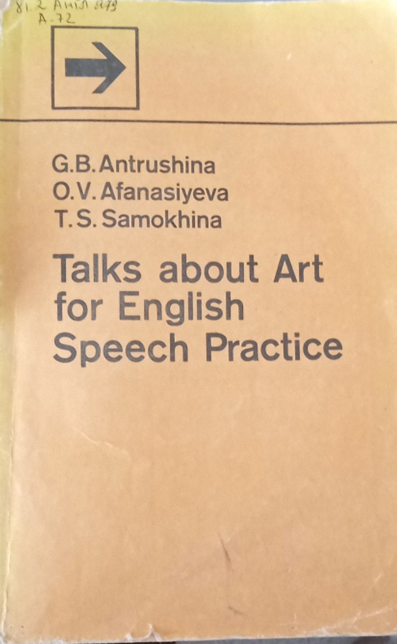 Talks about Art for English speech practice