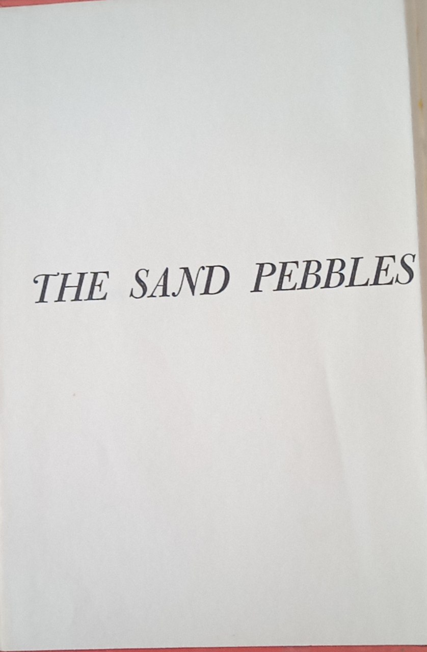 The sand pebbles