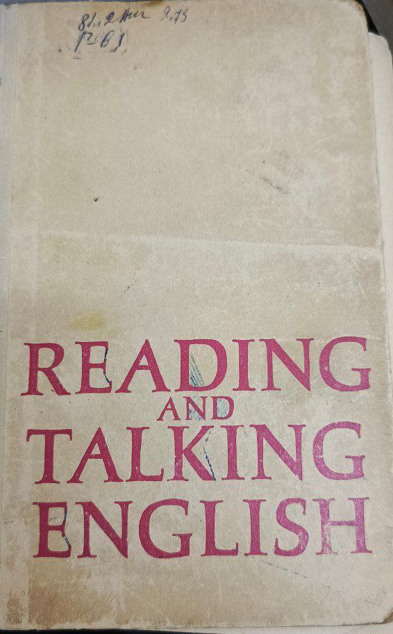 Reading and Talking