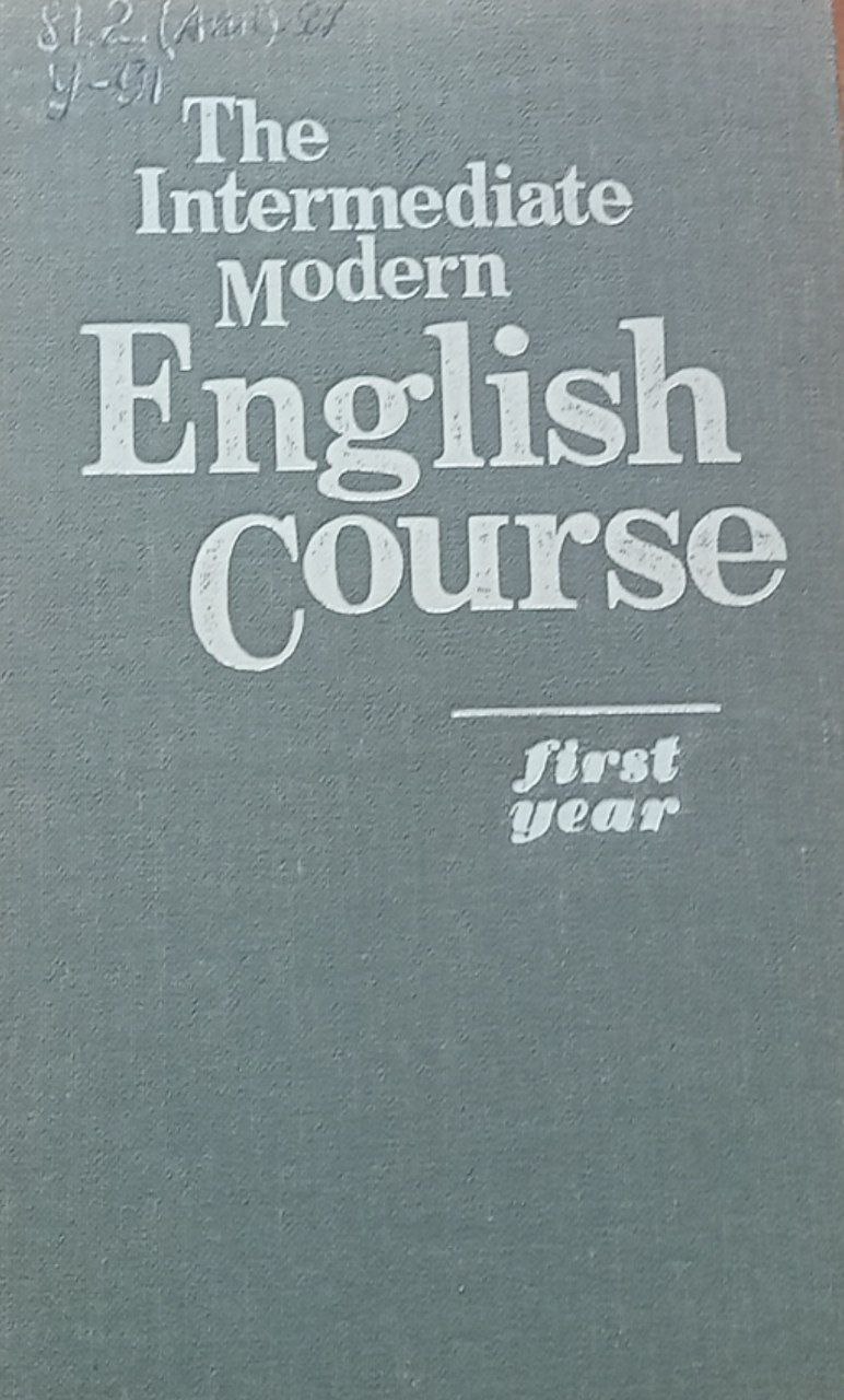 The Intermediate modern English course