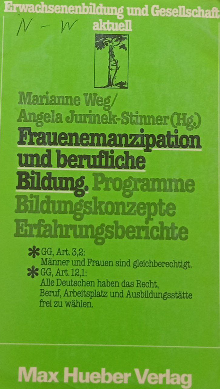 Frauenmanzipation und berufliche ildung