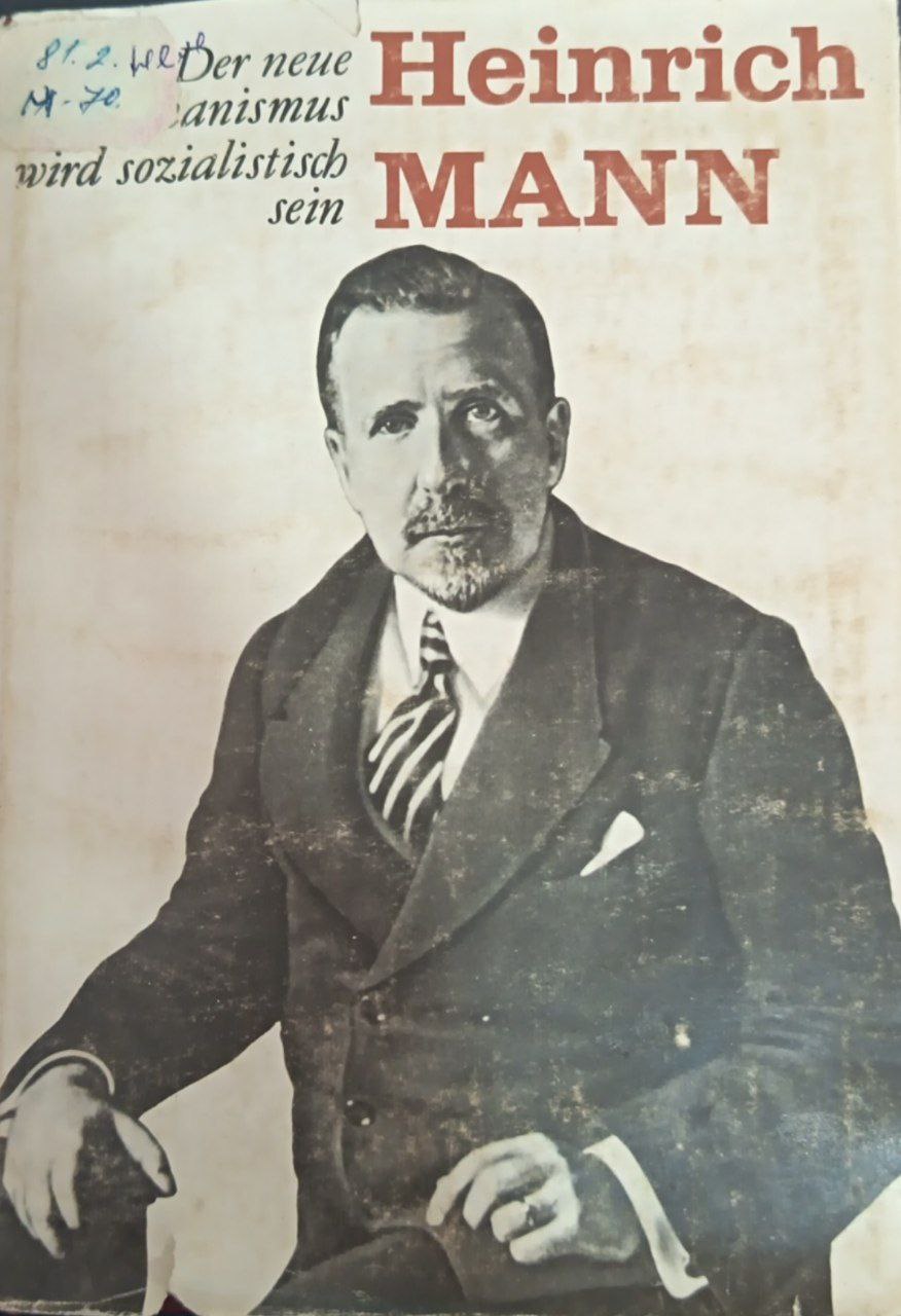 Der neue Humanismus wird sozialistisch sein