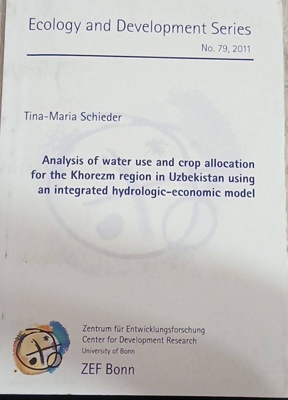 Ecology and Development Series