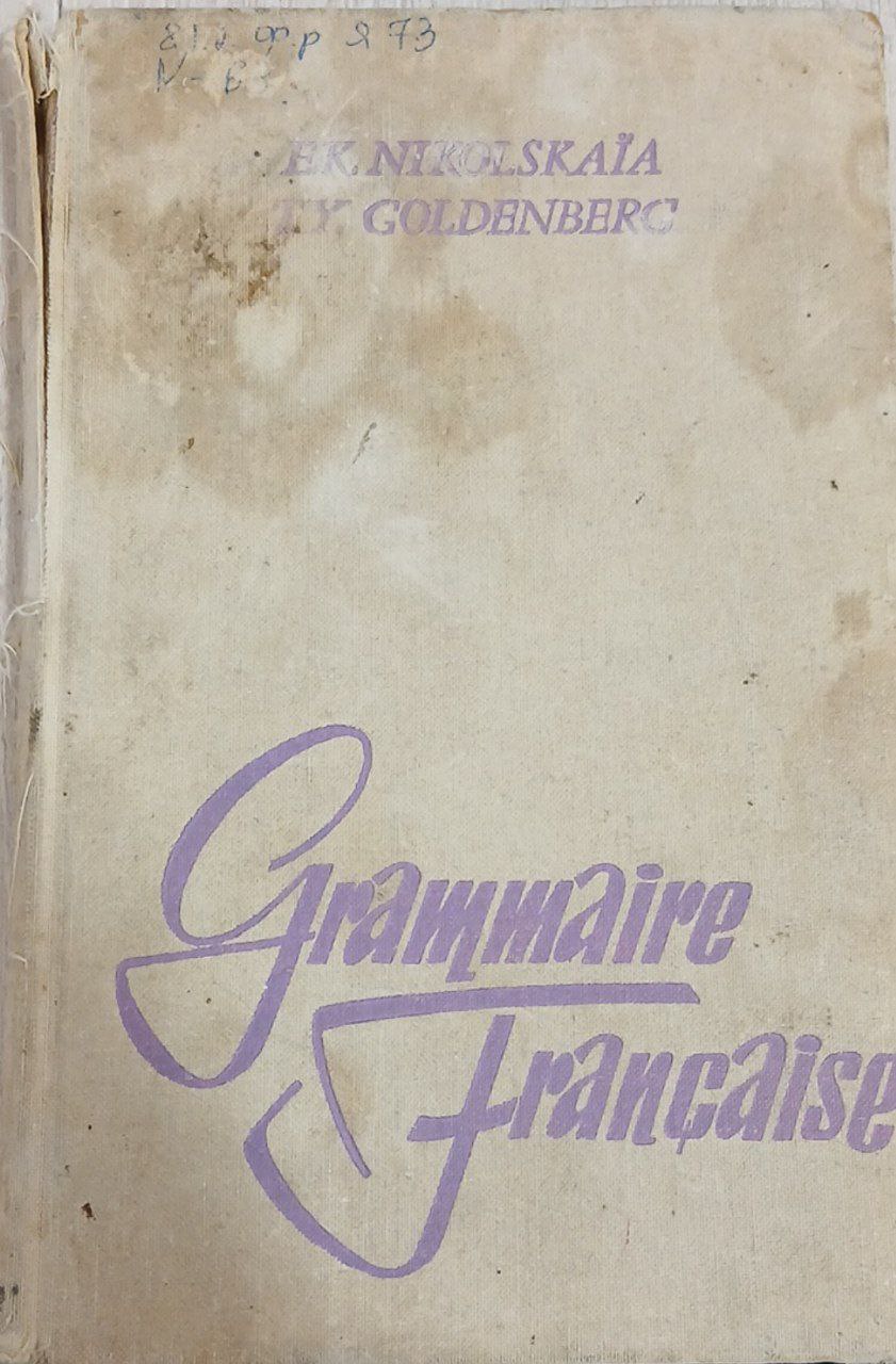 Grammaire Francaise
