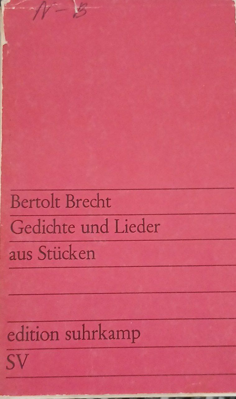 Gedichte und Lieder aus Stucken