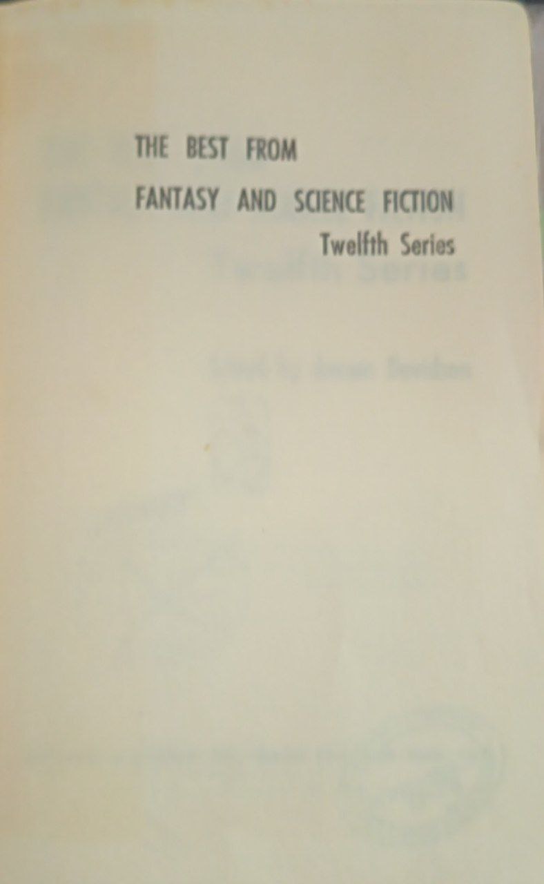 The best from fantasy and science fiction