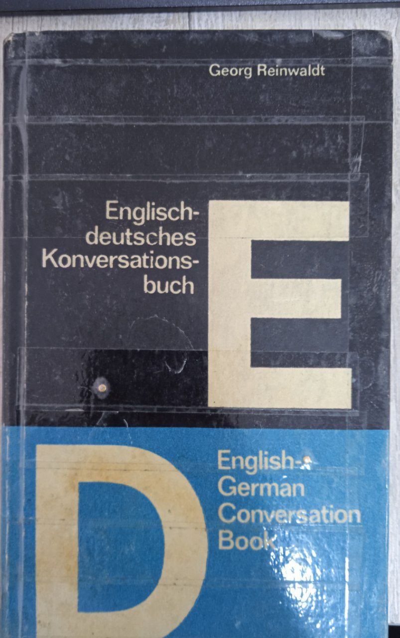 Englisch deutsches Konversations buch