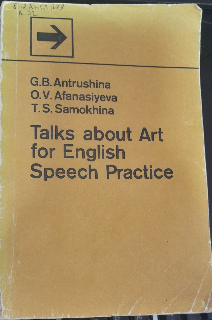 Talks about Art for English Speech Practice