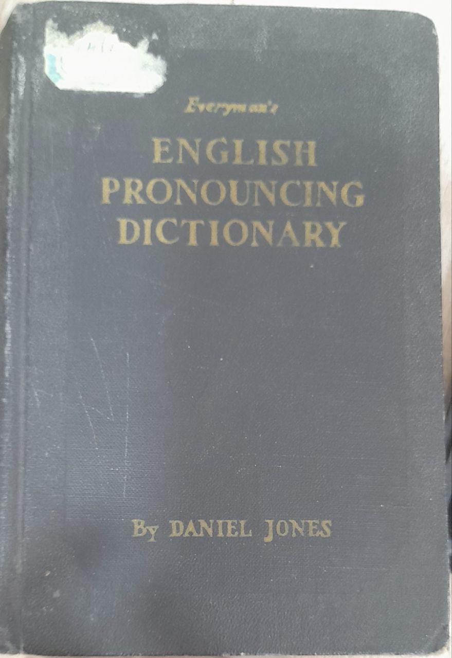 English pronouncing dictionary