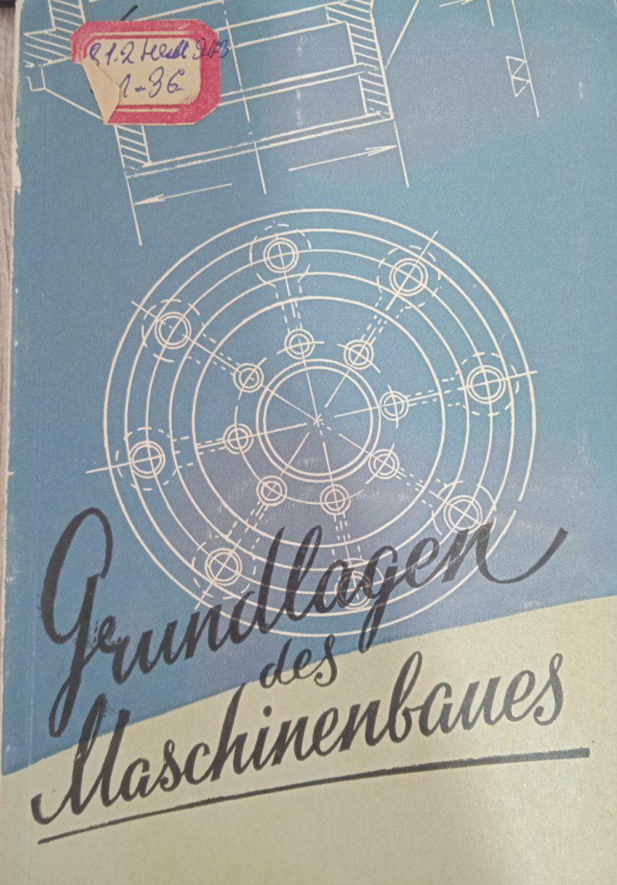 Grundlagen des maschinenbaus