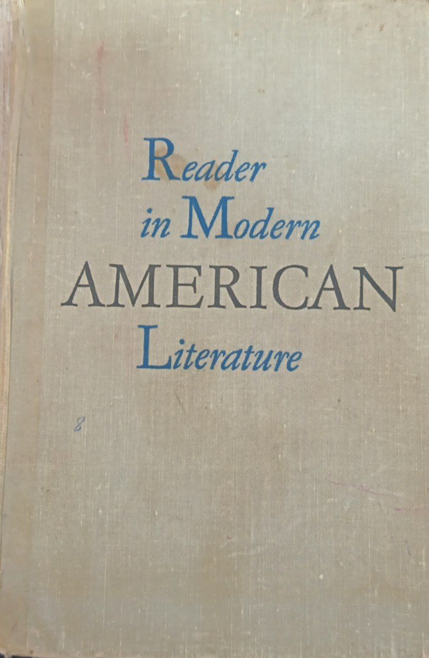 Reader in Modern American Literature