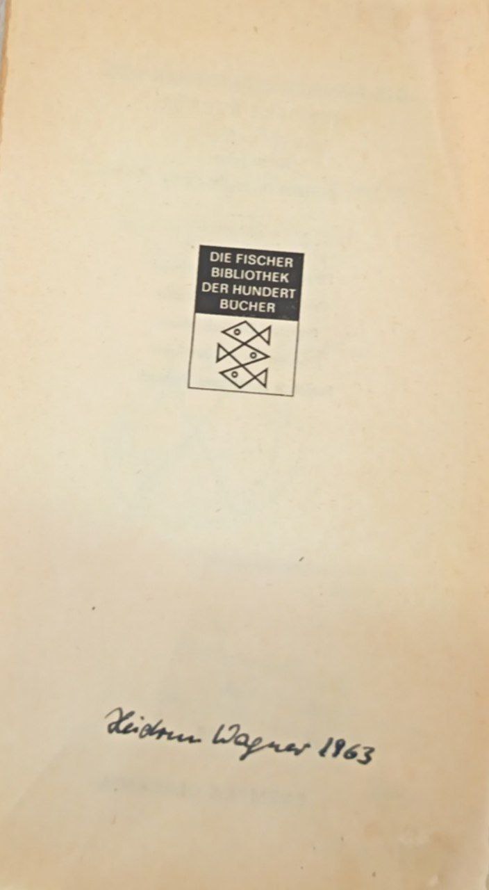 Die Fischer Bibliothek Der Hundert Bucher