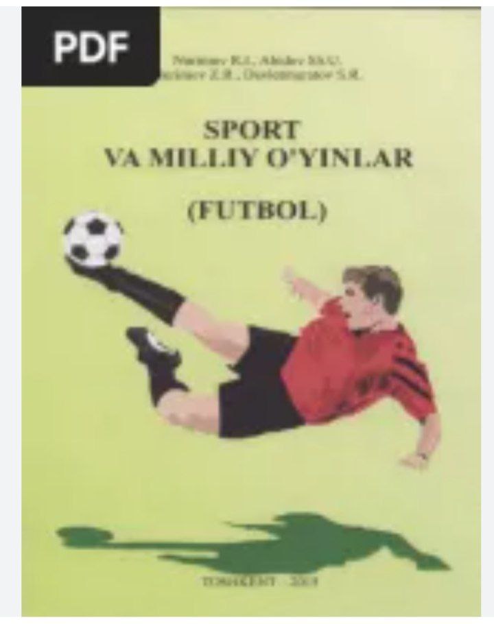 Sport va milliy o'yinlar (futbol)