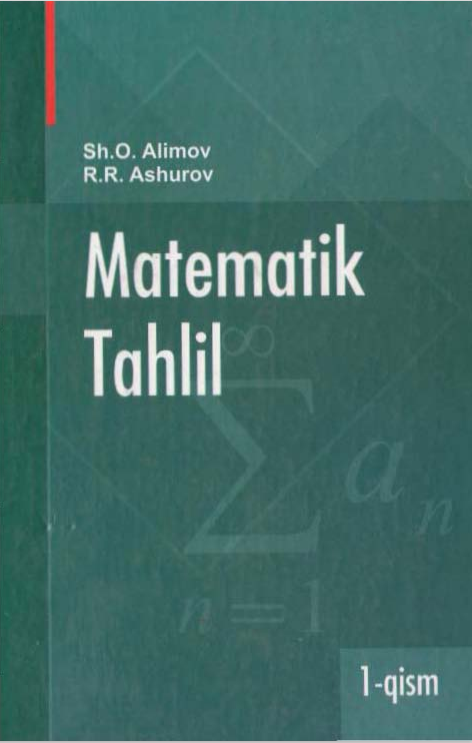 Matematik tahlil