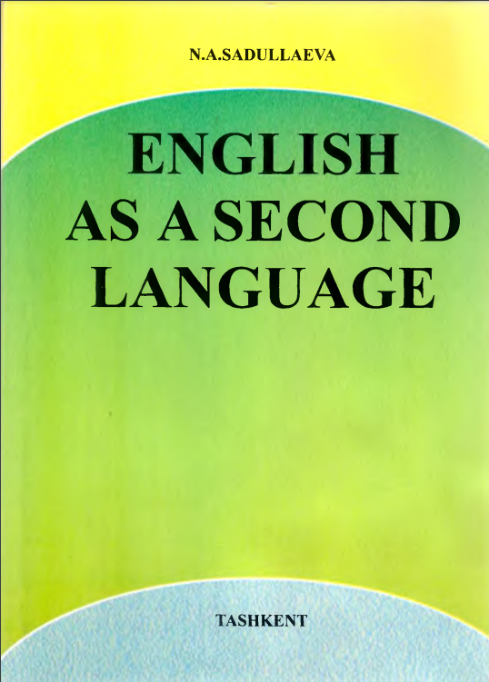 English AS A SECOND LANGUAGE