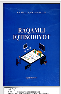 Raqamli iqtisodiyot