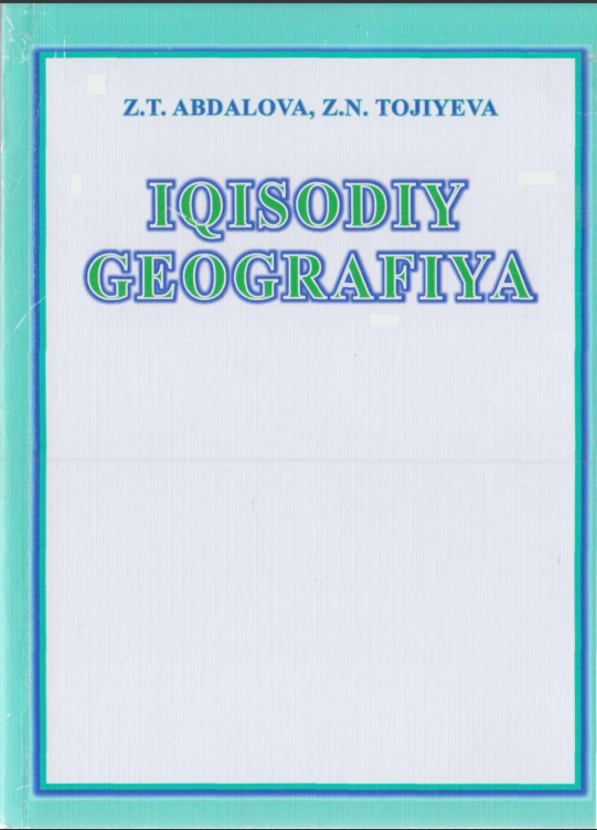 Iqtisodiy geografiya
