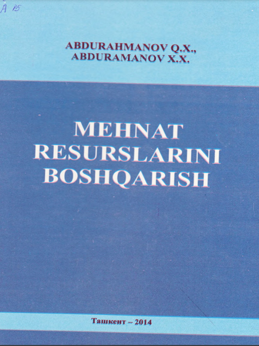 Mehnat resurslarini boshqarish