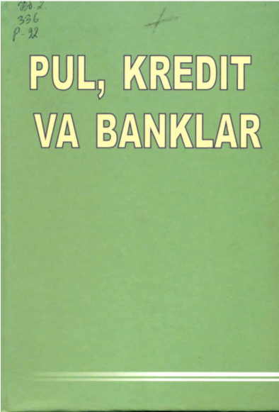 Pul,Kredit va banklar