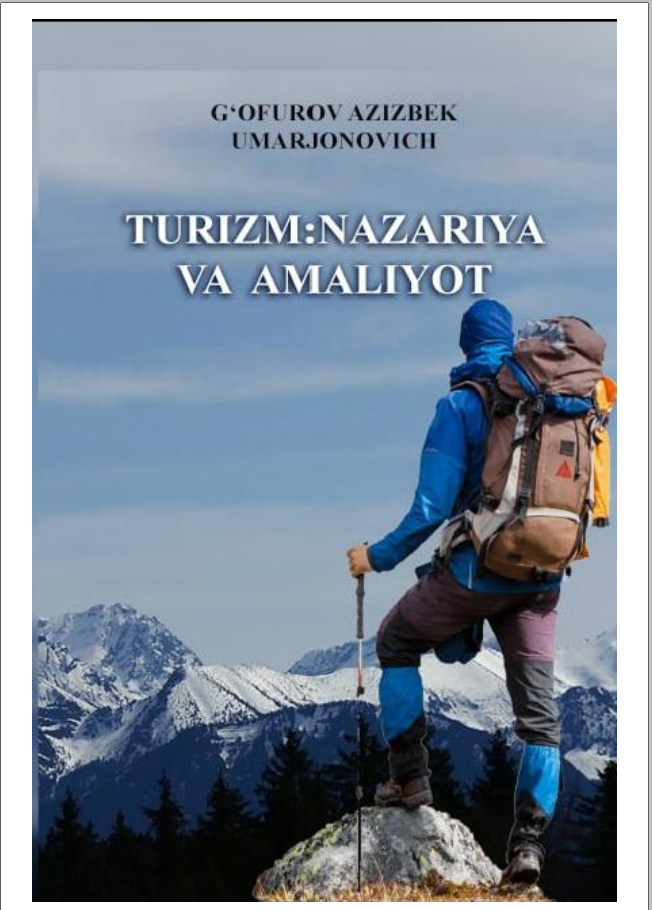Turizm;Nazariya va amaliyoti