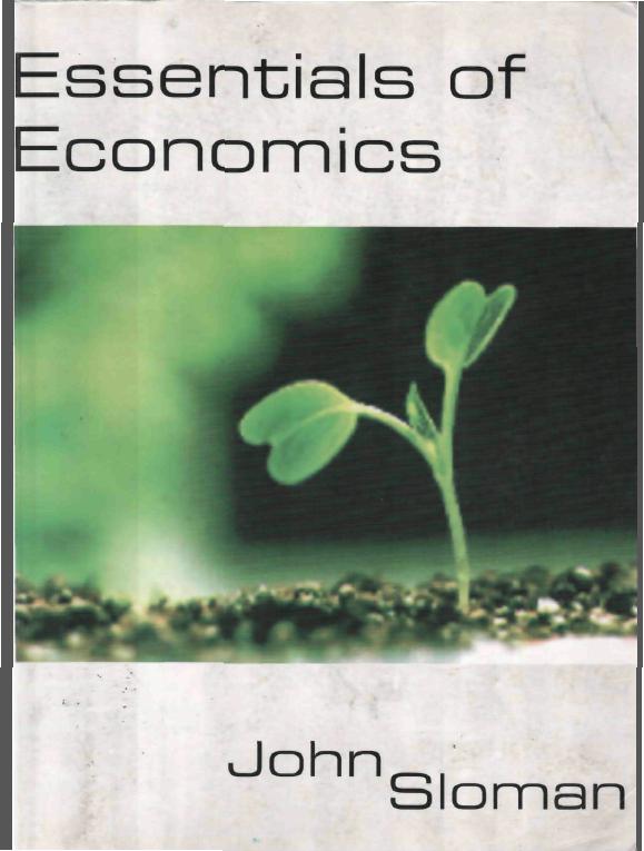 Essentials of Economics