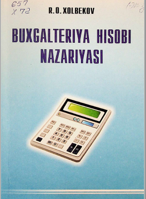 Buxgalteriya hisobi nazariyasi