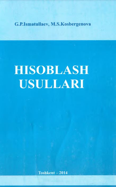 Hisoblash usullari