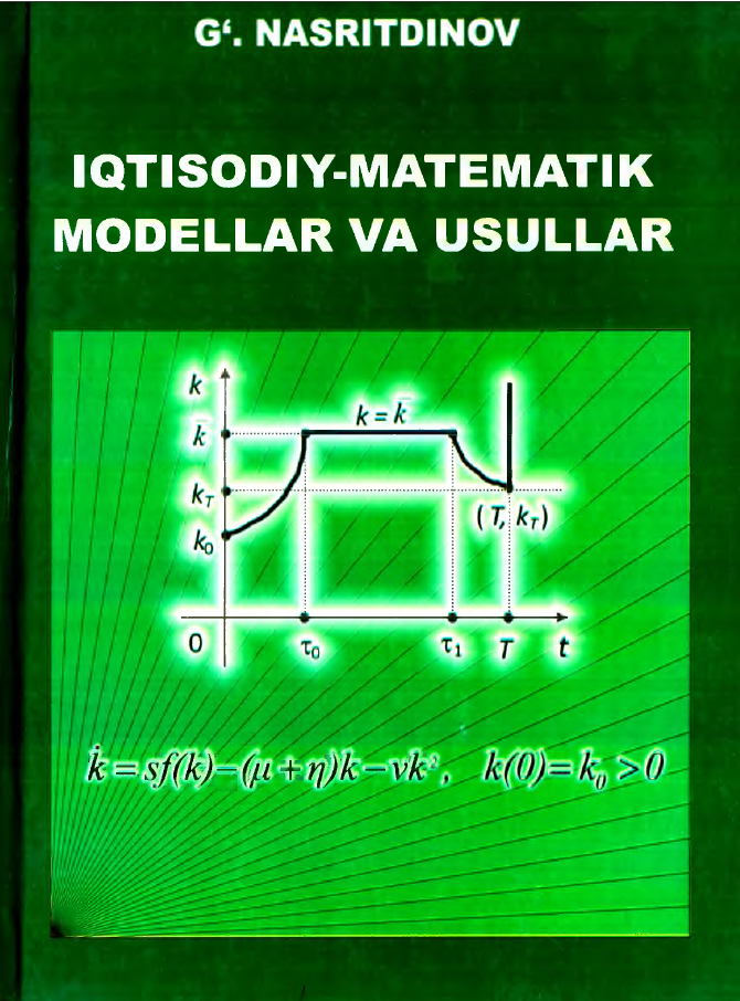 Iqtisodiy-matematik modellar va usullar