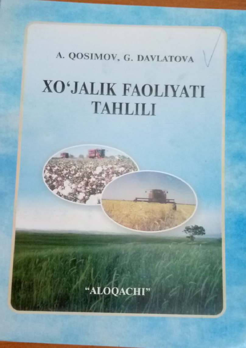 Xo'jalik faoliyati tahlili